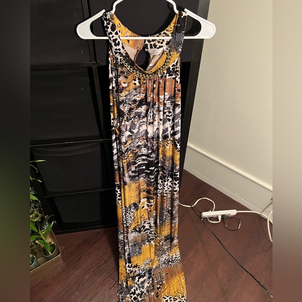 Animal Multi- Print Dress